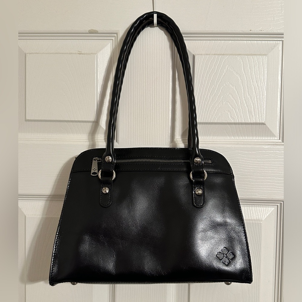 Patricia Nash black leather purse